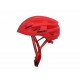 Casco carretera MSC Con luz - Rojo